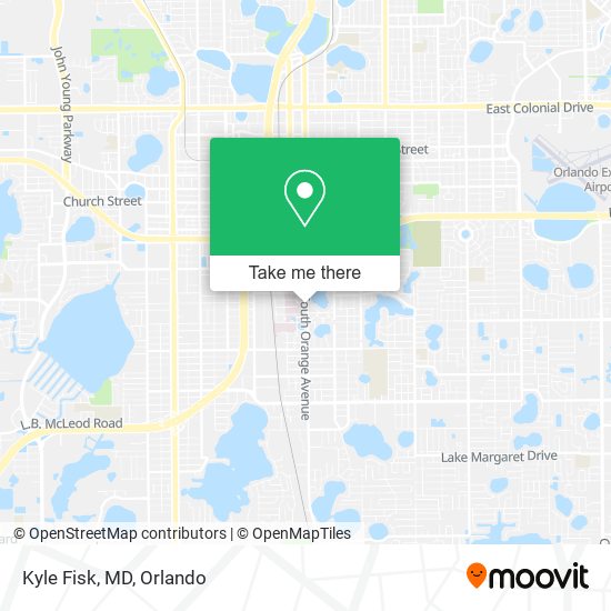 Mapa de Kyle Fisk, MD