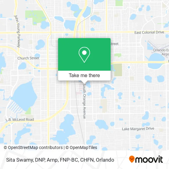 Mapa de Sita Swamy, DNP, Arnp, FNP-BC, CHFN