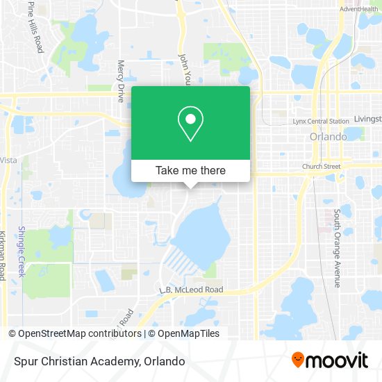 Mapa de Spur Christian Academy