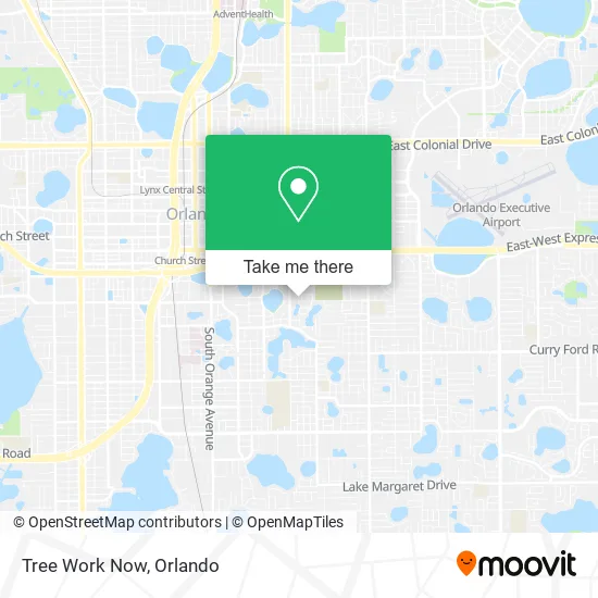 Mapa de Tree Work Now