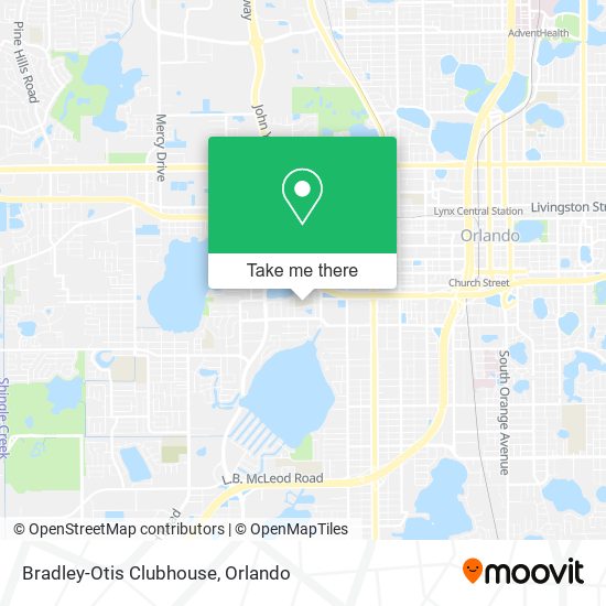Mapa de Bradley-Otis Clubhouse