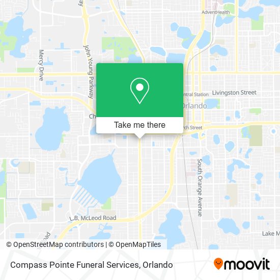Mapa de Compass Pointe Funeral Services