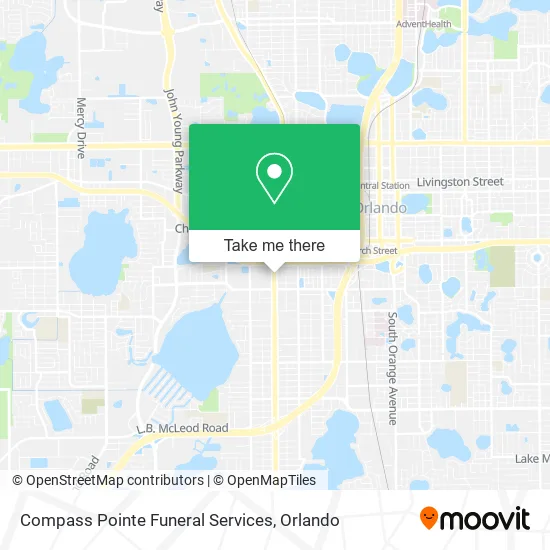 Mapa de Compass Pointe Funeral Services
