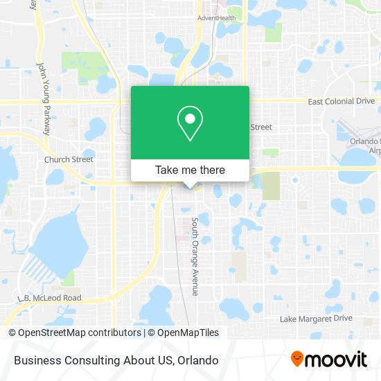 Business Consulting About US map