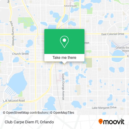 Club Carpe Diem Fl map