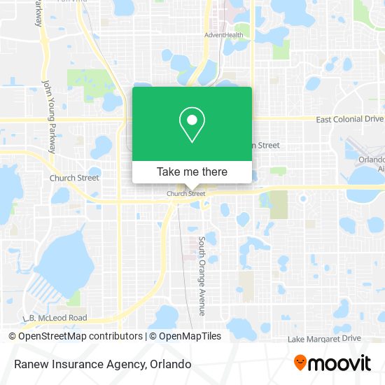 Ranew Insurance Agency map