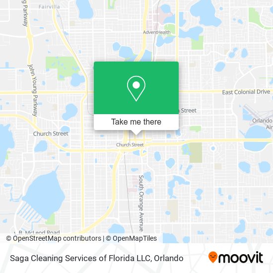 Saga Cleaning Services of Florida LLC map