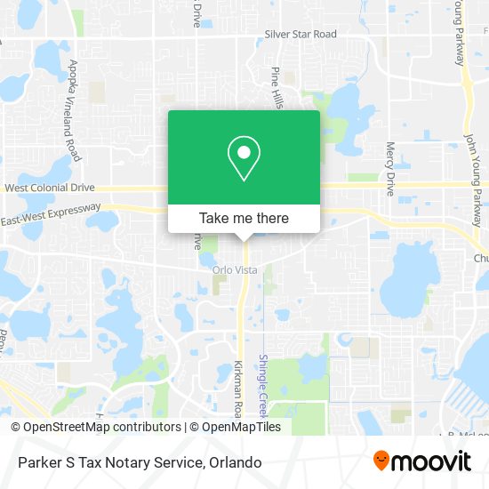 Mapa de Parker S Tax Notary Service