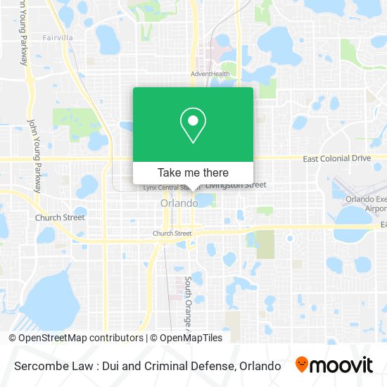 Sercombe Law : Dui and Criminal Defense map