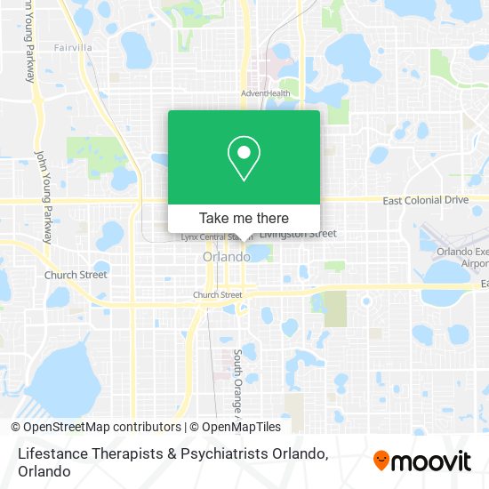 Lifestance Therapists & Psychiatrists Orlando map