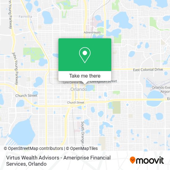 Virtus Wealth Advisors - Ameriprise Financial Services map