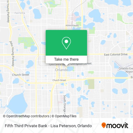 Fifth Third Private Bank - Lisa Peterson map