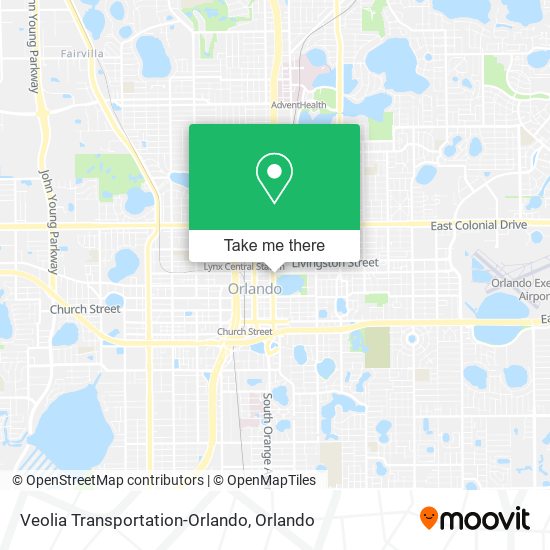 Veolia Transportation-Orlando map