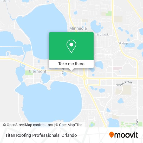 Titan Roofing Professionals map