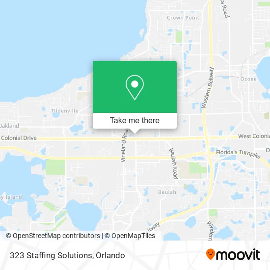 323 Staffing Solutions map