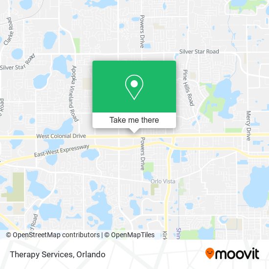 Mapa de Therapy Services