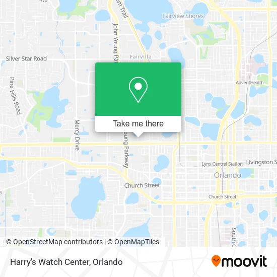 Harry's Watch Center map