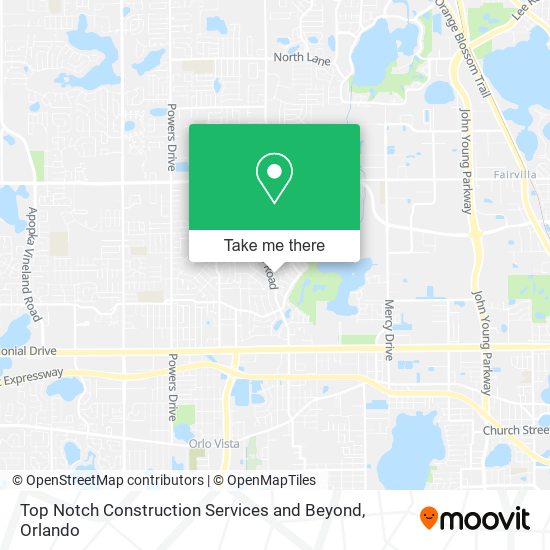 Top Notch Construction Services and Beyond map