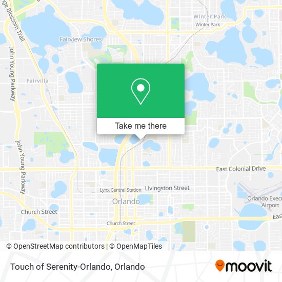 Mapa de Touch of Serenity-Orlando