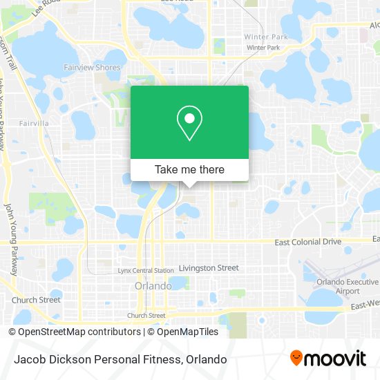 Jacob Dickson Personal Fitness map