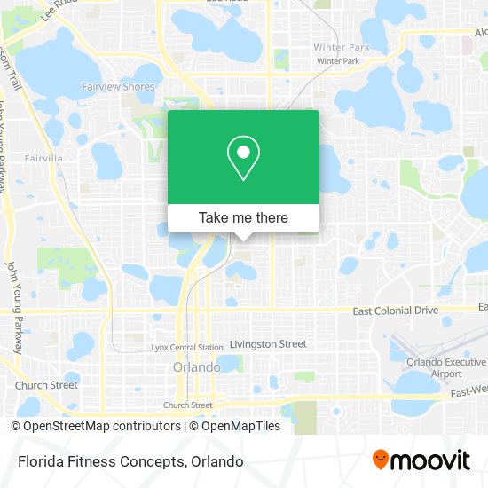 Florida Fitness Concepts map