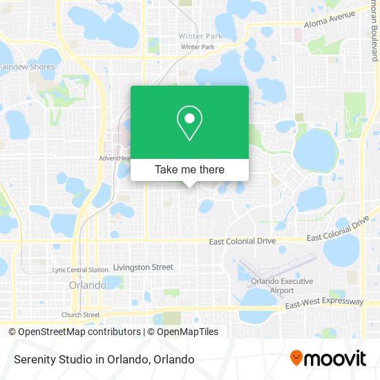Mapa de Serenity Studio in Orlando