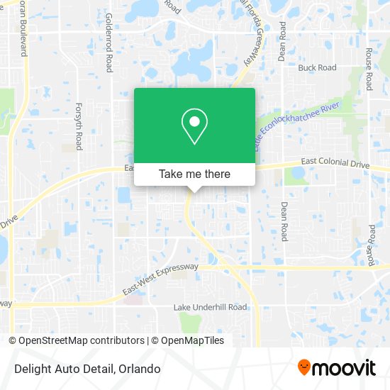 Delight Auto Detail map