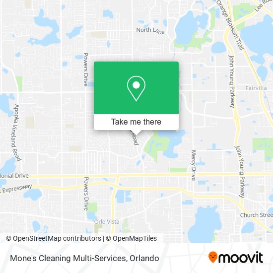 Mapa de Mone's Cleaning Multi-Services