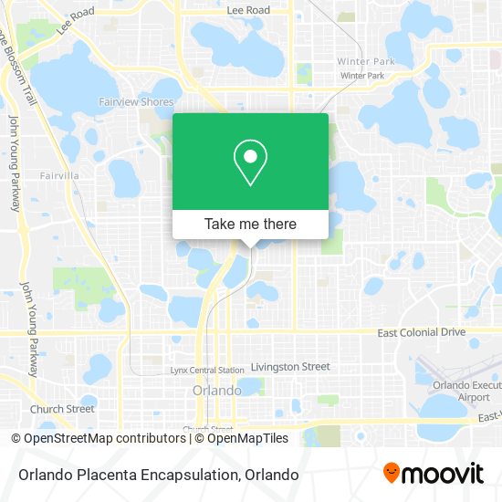 Orlando Placenta Encapsulation map