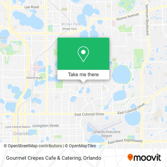 Gourmet Crepes Cafe & Catering map