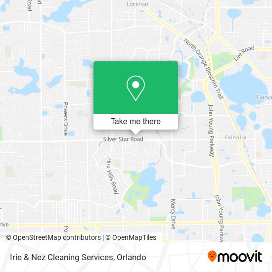 Mapa de Irie & Nez Cleaning Services