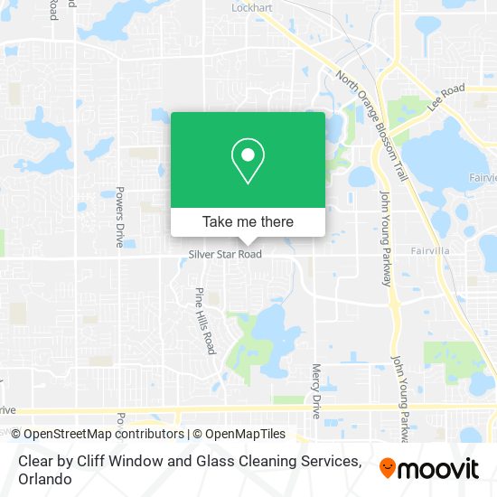 Clear by Cliff Window and Glass Cleaning Services map