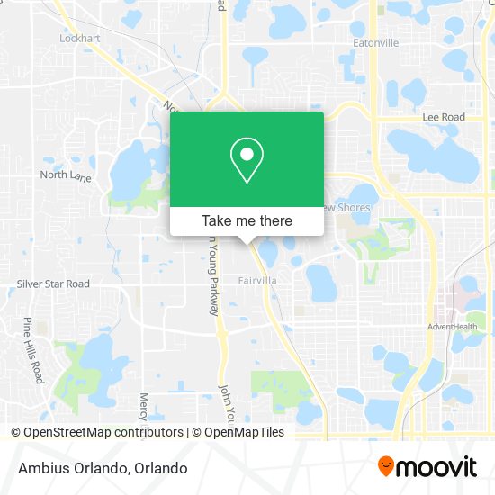 Ambius Orlando map