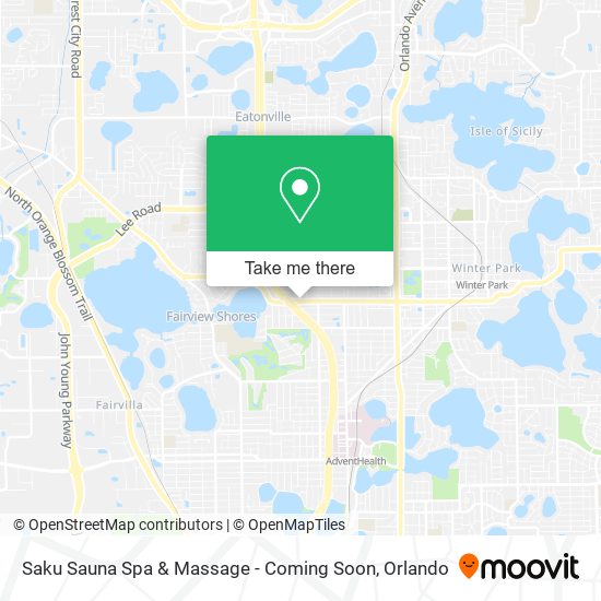 Saku Sauna Spa & Massage - Coming Soon map