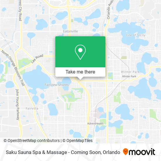 Saku Sauna Spa & Massage - Coming Soon map
