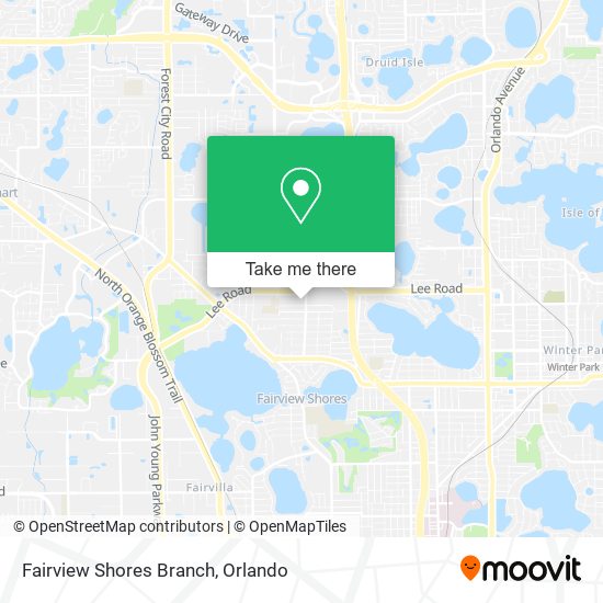 Mapa de Fairview Shores Branch