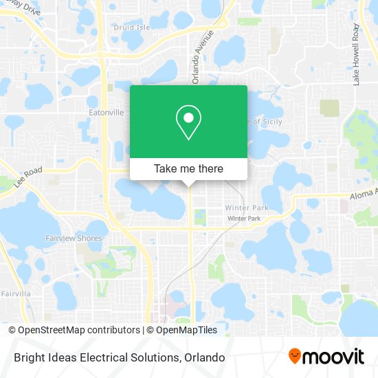 Bright Ideas Electrical Solutions map