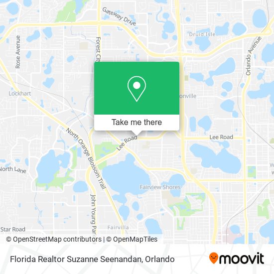 Florida Realtor Suzanne Seenandan map