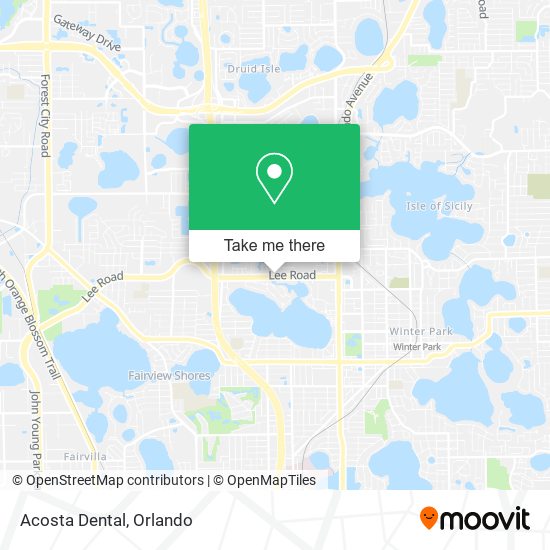 Acosta Dental map