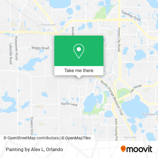 Painting by Alex L map