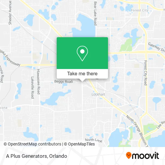 A Plus Generators map