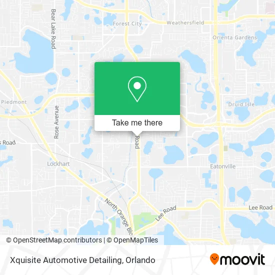 Xquisite Automotive Detailing map