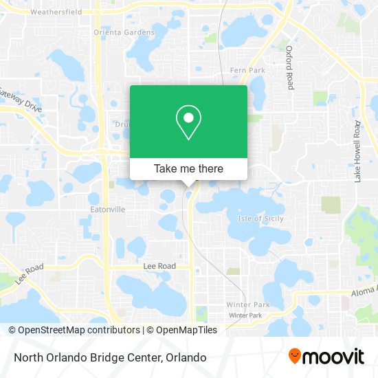 Mapa de North Orlando Bridge Center