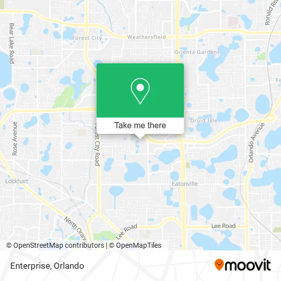 Mapa de Enterprise