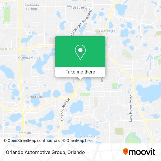 Orlando Automotive Group map