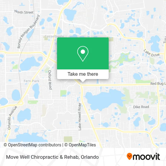 Move Well Chiropractic & Rehab map