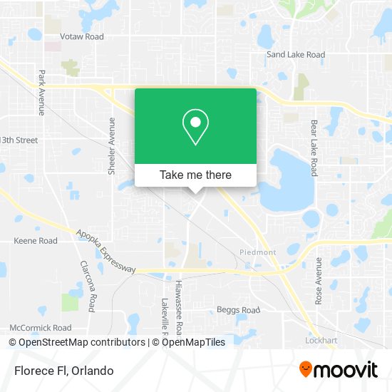 Florece Fl map