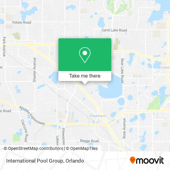 International Pool Group map