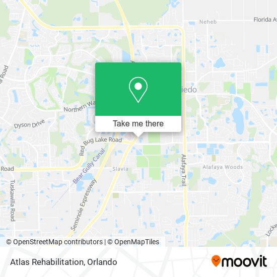Mapa de Atlas Rehabilitation