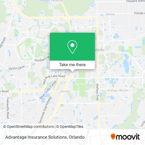 Advantage Insurance Solutions map